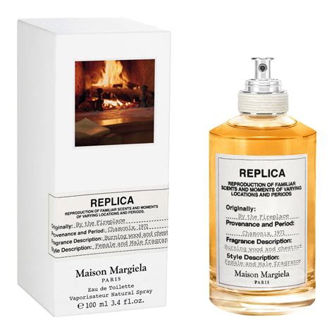 replica by the fireplace eau de toilette|maison margiela by the.